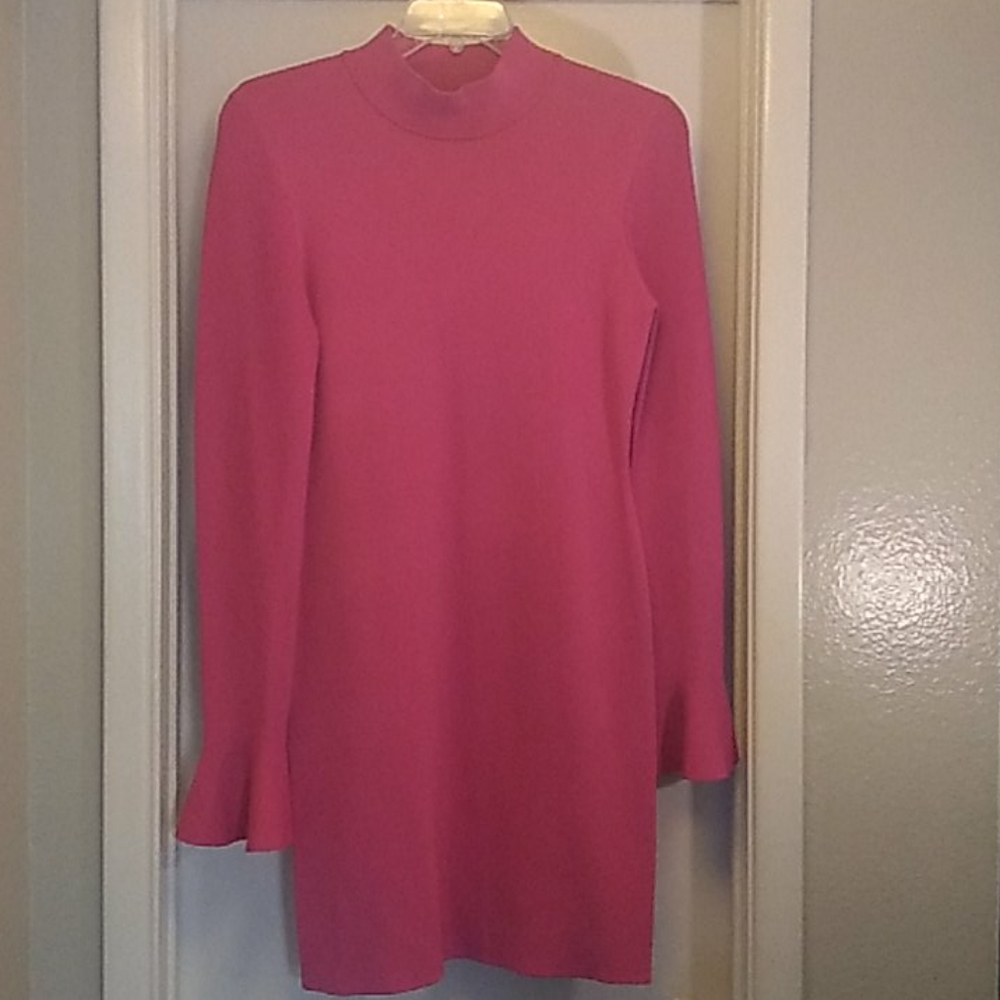 Michael Kors pink, lightweight sweater dress